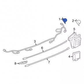 Ford Escape MK4 2020-2024 Front Bumper Parking Sensor