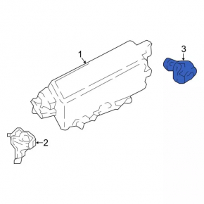 Ford Escape MK4 2020-2024 Front Bumper Parking Sensor
