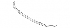 Lincoln Corsair 20-22 front bumper center molding