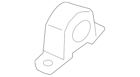 Muffler bracket left BMW i3 14-20