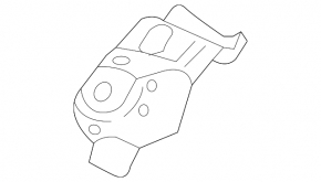 Heater air intake right Chevrolet Camaro 16-23
