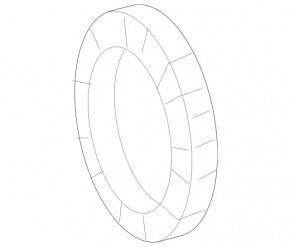 Crankshaft cover Mercedes GLA 14-20 2.0