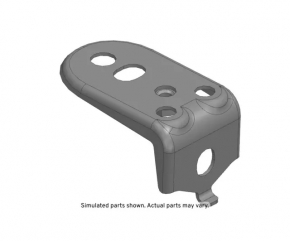 Radiator grill bracket grill upper left Chevrolet Bolt 17-
