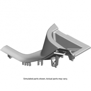 Door sill trim rear left Chevrolet Bolt 17-21