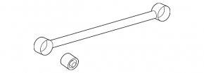 Rear left longitudinal control arm Lexus LX 22-26