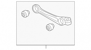 Lower control arm, front right, Audi A8 19-25