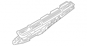 Front panel air duct deflector right complete Audi Q7 16- break