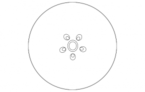 Wheel rim R19 Hyundai Santa FE 21-23