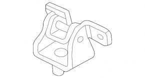 Left tailgate hinge for VW Beetle 12-19