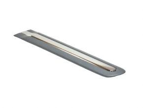 Door trim lower rear left Fiat 500L 14-17 with chrome, in body color