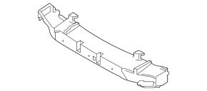 Upper front bumper absorber for Nissan Kicks 18-19 pre-restyling