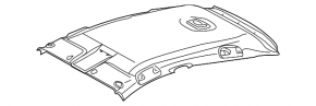 Toyota Prius 20 04-09 Ceiling Trim Gray