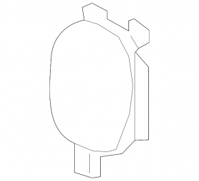 Emblem grill Acura MDX 17-20 prerest