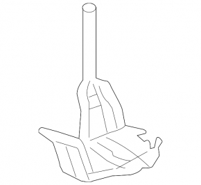 Battery mount assembly for Toyota Prius 2009-2010