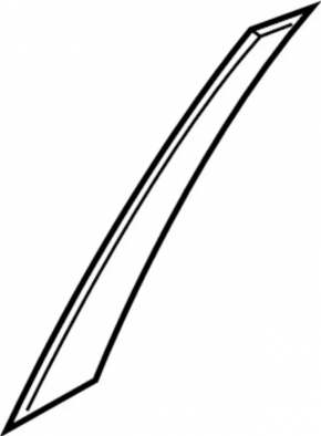 Door trim side front left Infiniti QX50 19-
