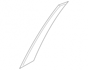 Door trim side front left Infiniti QX50 19-