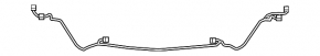 Wiring front bumper Lexus ES300h ES350 13-15 dorest