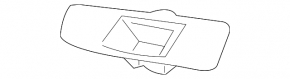 Right headlight washer cap bracket for Lexus LX570 16-21