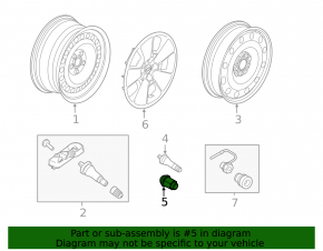 Wheel nut d19 M12x1.5 Ford Explorer 11-19 type 3