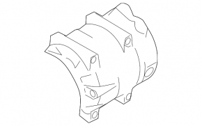 Air conditioning compressor Nissan Murano z50 03-07