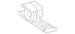 Front exhaust pipe bracket for Mercedes X247 GLB 20-26