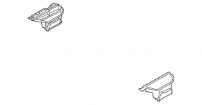 Left trunk pocket for Mazda 6 14-21