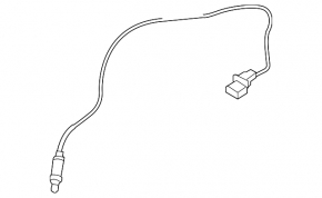 Lambda probe first BMW 7 F01 11-15 5.0L, 960mm Harness, M6, Front, 3.0L turbo, 740i, Upstream, M5, Lower