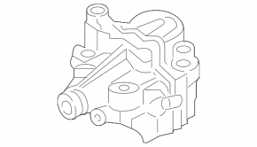 Nissan Juke 15-17 engine oil pump