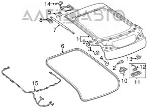 Naked tailgate Chevrolet Volt 11-15