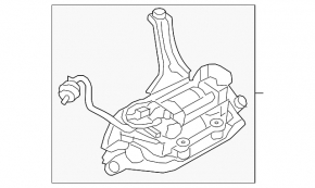 Air suspension compressor for Audi A7 12-18