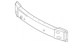 Toyota Camry v40 front bumper reinforcement