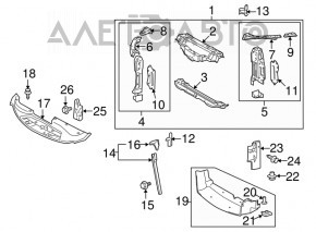 Left eyepiece Lexus IS 14-20