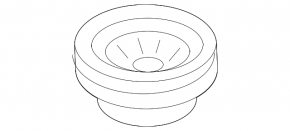 Front shock absorber support bearing Kia Sorento 10-13