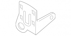 Bracket for the ambient air temperature sensor Audi Q3 83A 19-25