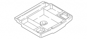 VW Tiguan 18-22 trunk tray