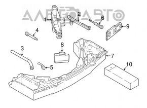 VW Tiguan 18-22 trunk tray