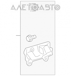 Inner front left door handle for Toyota Highlander 2013