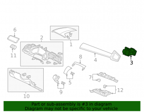 Front Panel Air Deflector Right Honda Civic X FC 16-21