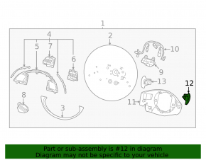 Right steering column paddle shifter for Kia EV6 22-24