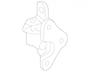 Door hinge lower front left Mercedes GLS-class X166 13-19