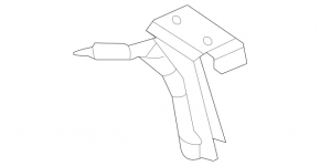 Bonnet Lock Hook Mercedes W167 GLE 350 450 20-23