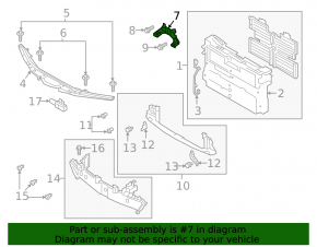 Mazda CX-30 20- Hood Lock Bar