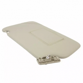 Left visor Ford Fiesta 11-19 gray, without hook