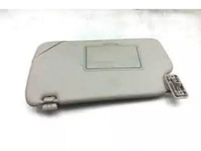 Left visor Ford Fiesta 11-19 gray, without hook