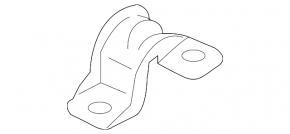 Front stabilizer mounting bracket left Ford C-max MK2 13-18