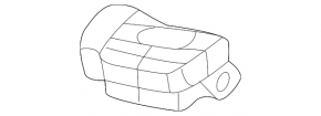 Right front bumper mount for Mazda MX-30 22-26