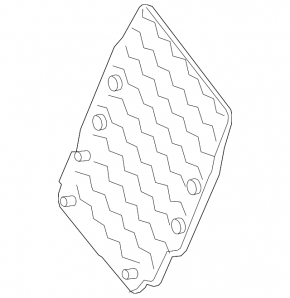 Ford Escape MK3 17-19 ECU Housing Cover