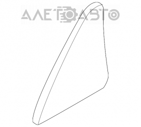 Door glass triangle rear right Mazda CX-5 13-16