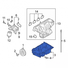 Ford Explorer 20-23 2.3T AWD Engine Sump