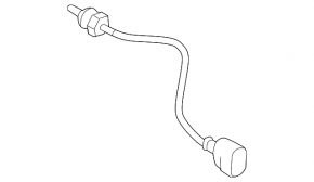 Exhaust Gas Temperature Sensor VW Jetta 11-18 USA 2.0 TDI EGR Valve